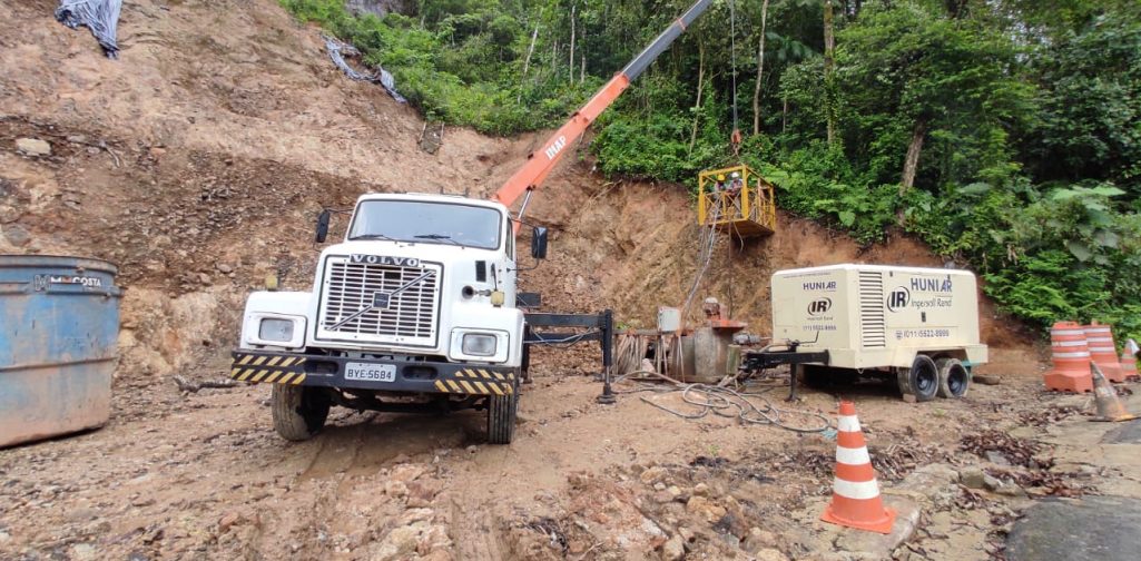Prefeitura avança em obra de contenção na Serra do Guaraú
