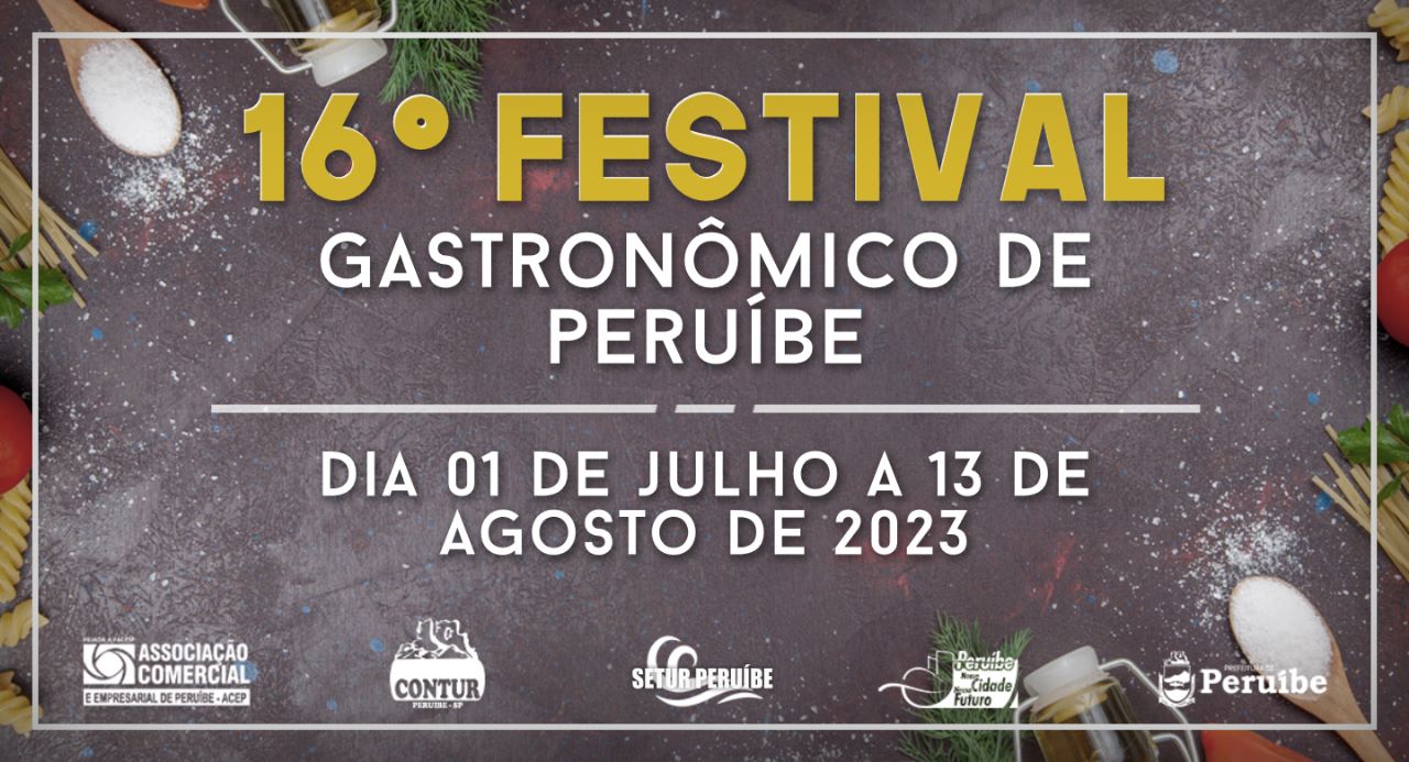 16° FESTIVAL GASTRONÔMICO DE PERUÍBE