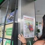 Vigilância Sanitária promove campanha educativa para frentistas e motoristas