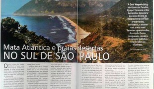 Peruíbe é pauta de revista especializada em turismo nacional e internacional.