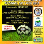 Peruíbe sedia etapa de abertura do Campeonato Paulista de Futebol 7 PCD Ações
