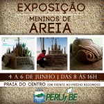 Exposição traz a Peruíbe obras de arte com areia da praia