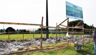 Iniciadas  as obras da Praça de Esportes do Jardim Ribamar