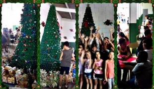 Prefeita prestigia Festa e Ceia de Natal no NAES do Caraminguava