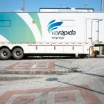 Hoje iniciou-se os cursos de capacitação na carreta do Programa Via Rápida.
