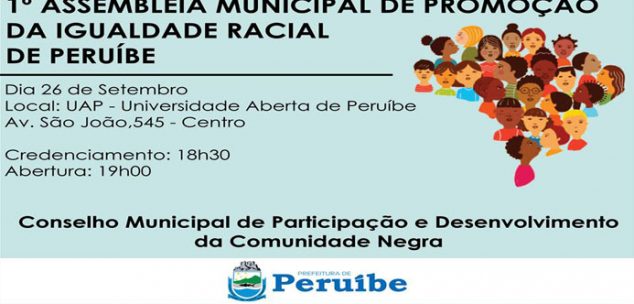 1° ASSEMBLEIA MUNICIPAL DE PROMOÇÃO DA IGUALDADE RACIAL DE PERUÍBE.