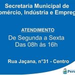 Vagas de emprego na semana