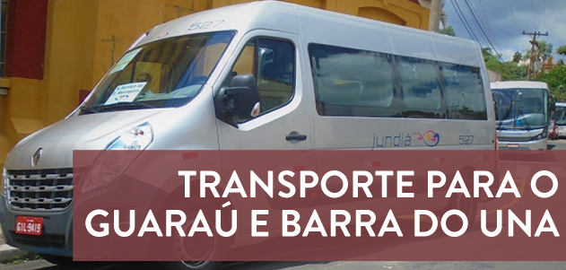 TRANSPORTE NO GUARAÚ E BARRA DO UNA