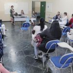 recepção aos técnicos e enfermeiros oriundos do processo seletivo