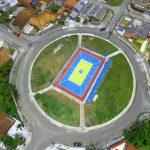 Parque D’áville tem uma nova quadra poliesportiva