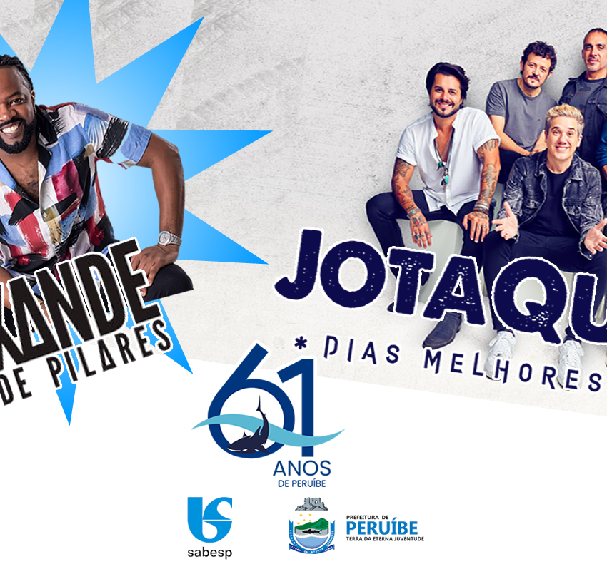 Peruíbe comemora aniversário com Jota Quest e Xande de Pilares