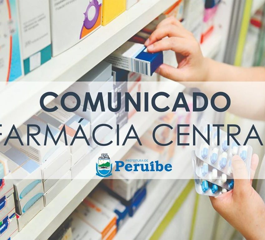 Informações sobre renovação de receitas da farmácia