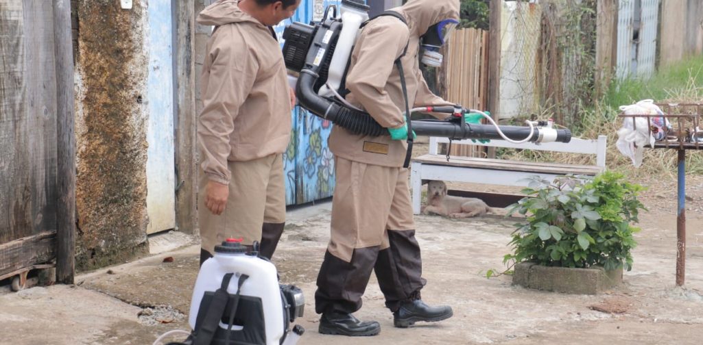 Secretaria de Saúde realiza combate contra a Dengue