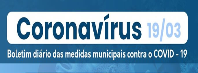 Boletim diário – coronavírus