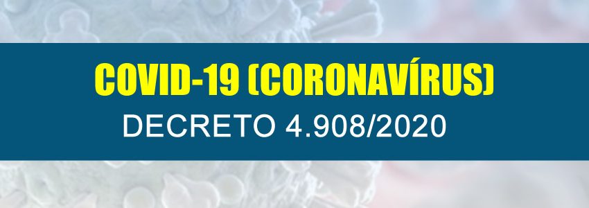 Decreto Nº 4.908, de 19 de março de 2020