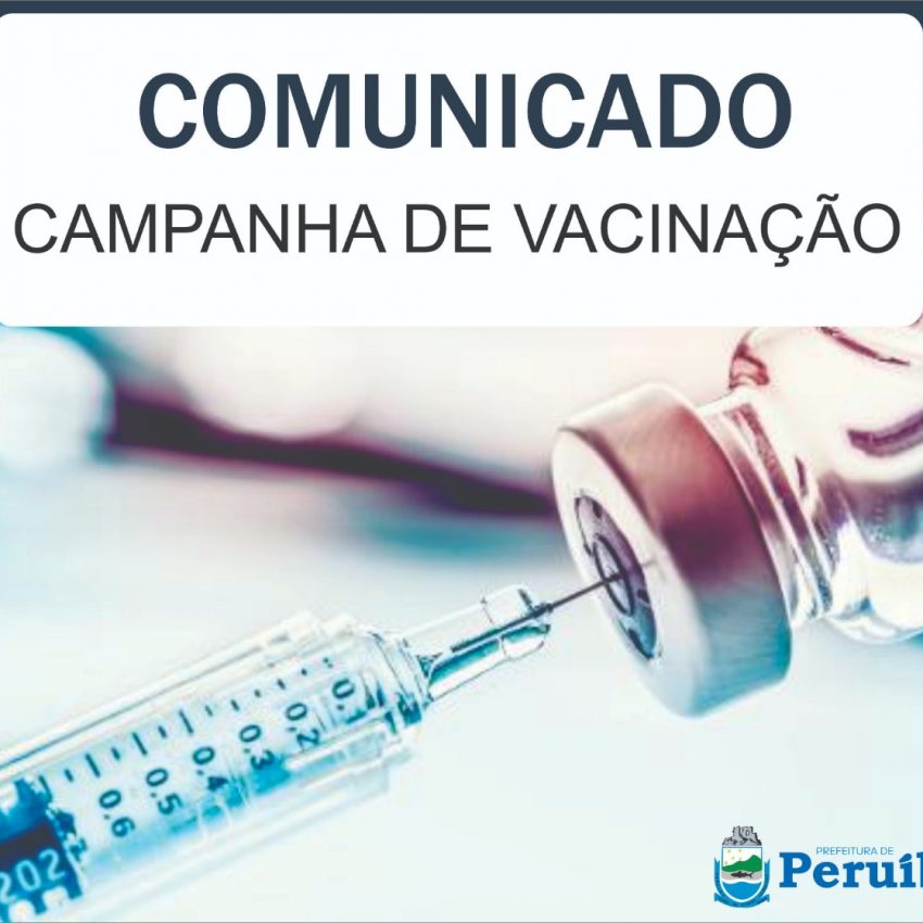Informações sobre a campanha de vacinação contra H1N1