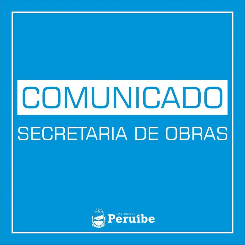 Comunicado: Departamento de Obras informa sobre drenagem no Arpoador