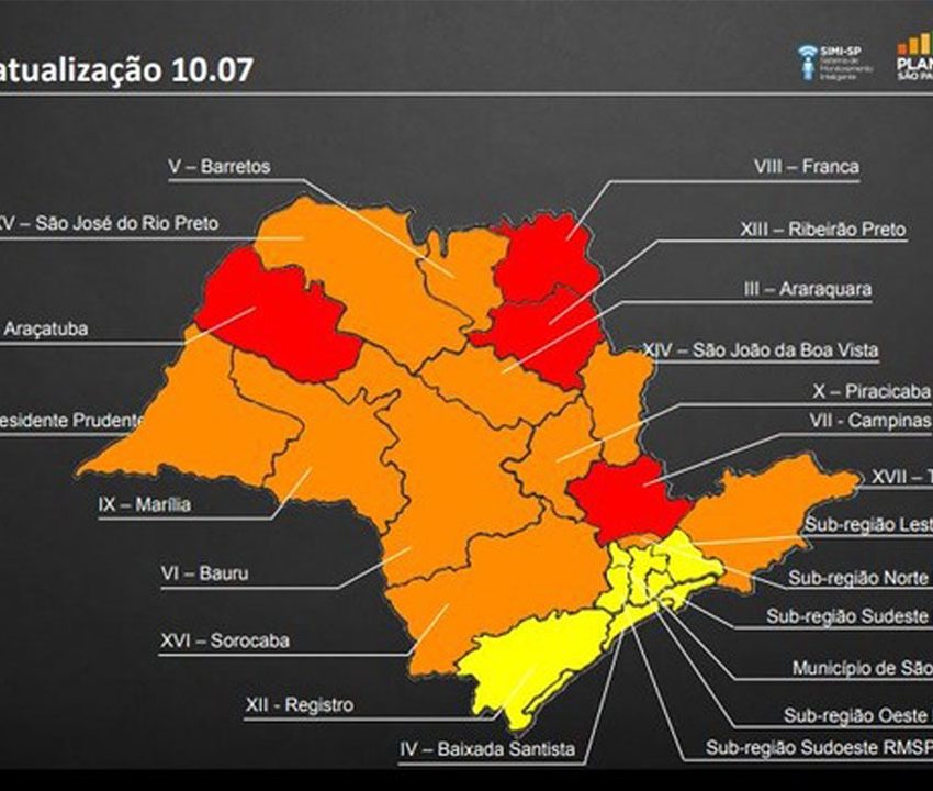 Peruíbe avança para a fase amarela do Plano Estadual de Combate à Covid-19