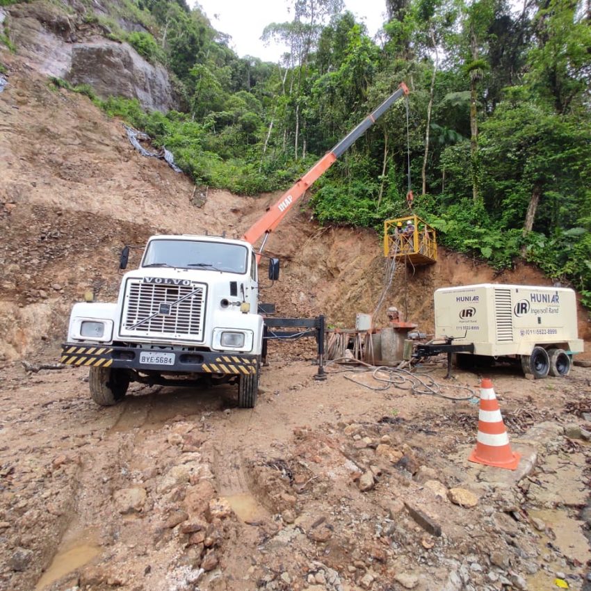 Prefeitura avança em obra de contenção na Serra do Guaraú