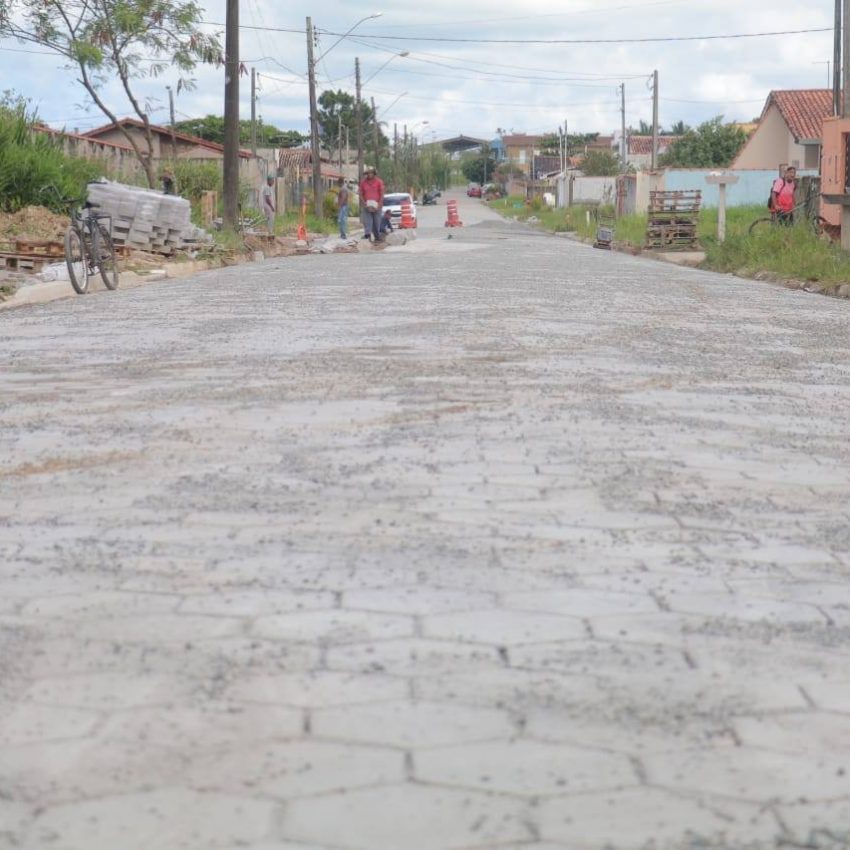 Programa Rua Nova segue avançando na cidade com novas vias