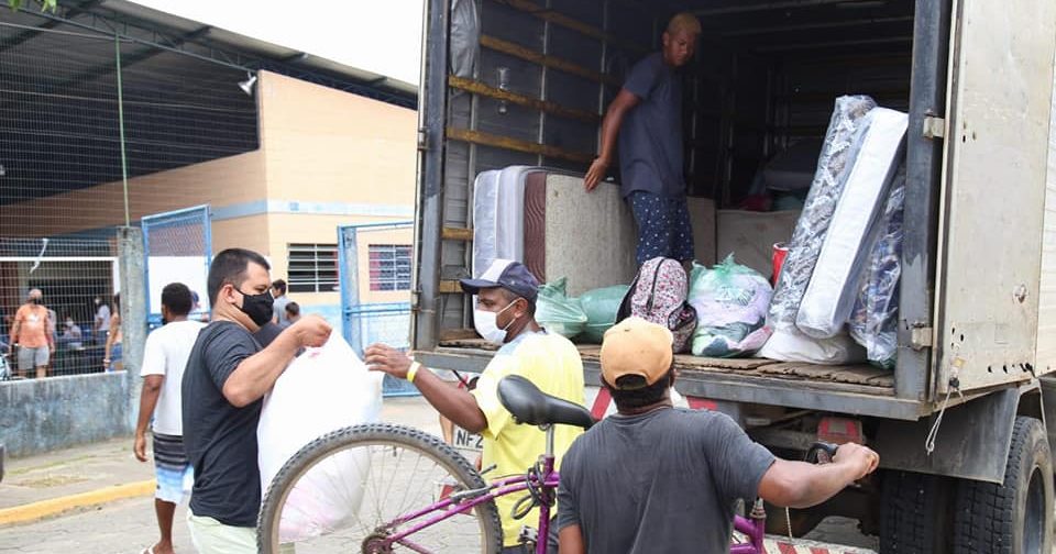 FAMÍLIAS JÁ VOLTAM PARA SUAS CASAS APÓS TEMPORAL