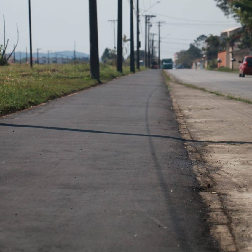 CICLOVIA NA AV. GHEORGHE POPESCU PASSA POR MANUTENÇÃO