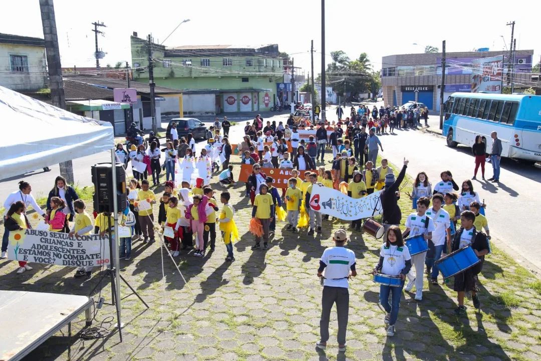 CAMINHADA CONTRA ABUSO E EXPLORAÇÃO SEXUAL ACONTECE EM PERUÍBE