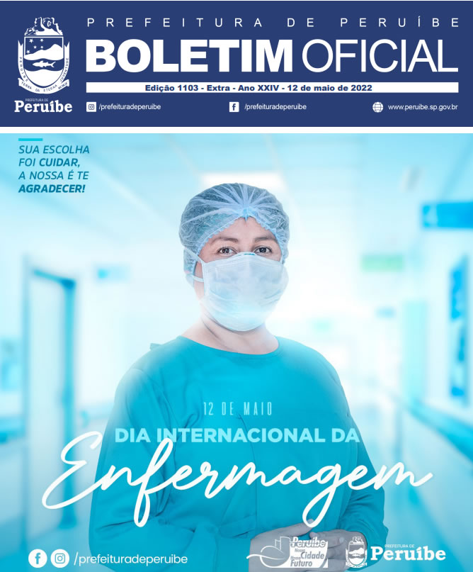 Boletim Oficial do Município – BOM – Edição 1103 – Extra