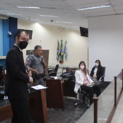 CÂMARA MUNICIPAL RECEBE REUNIÃO SOBRE CRIMINALIDADE