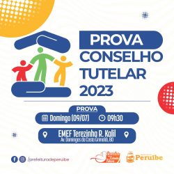 Eleição do Conselho Tutelar – Comunicado 004/2023 – Candidatos habilitados para Prova de Conhecimento