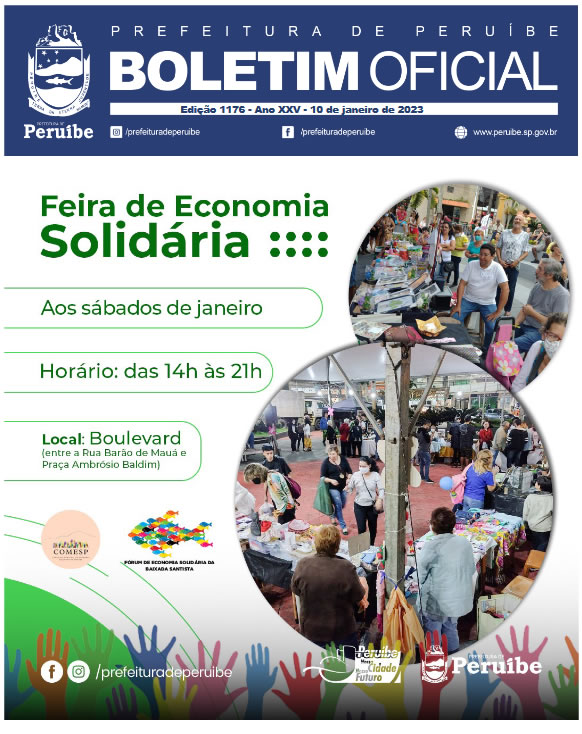 Boletim Oficial do Município – BOM – Edição 1176