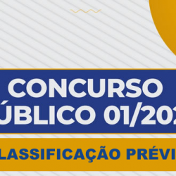 EDITAL DE CLASSIFICAÇÃO PRÉVIA – Concurso 01/2023