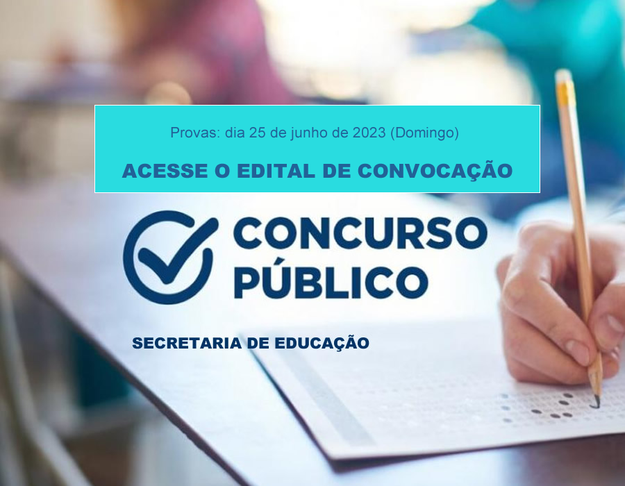 CONCURSO PÚBLICO DE PROVAS E TÍTULOS N.º 01/2023 EDITAL DE ABERTURA DE INSCRIÇÕES