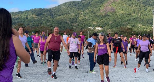 AGOSTO LILÁS TERMINA COM ESPORTE E CONSCIENTIZAÇÃO