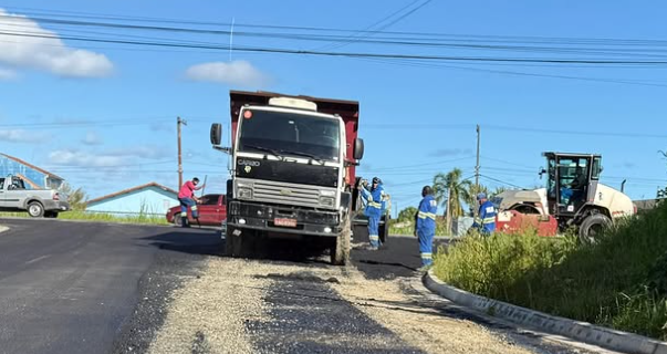 JARDIM SOMAR RECEBE PAVIMENTAÇÃO COMPLETA NA RUA ONZE