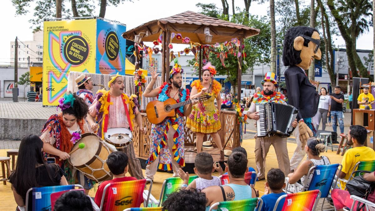 CIRCUITO SESC DE ARTES CHEGA A PERUÍBE DIA 26 DE ABRIL