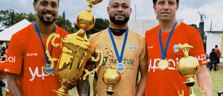 GUARAÚ EC LEVANTA TAÇA DA 2ªDIVISÃO DO MUNICIPAL DE FUTEBOL