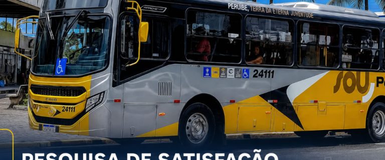 PESQUISA DE SATISFACAO: TRANSPORTE COLETIVO